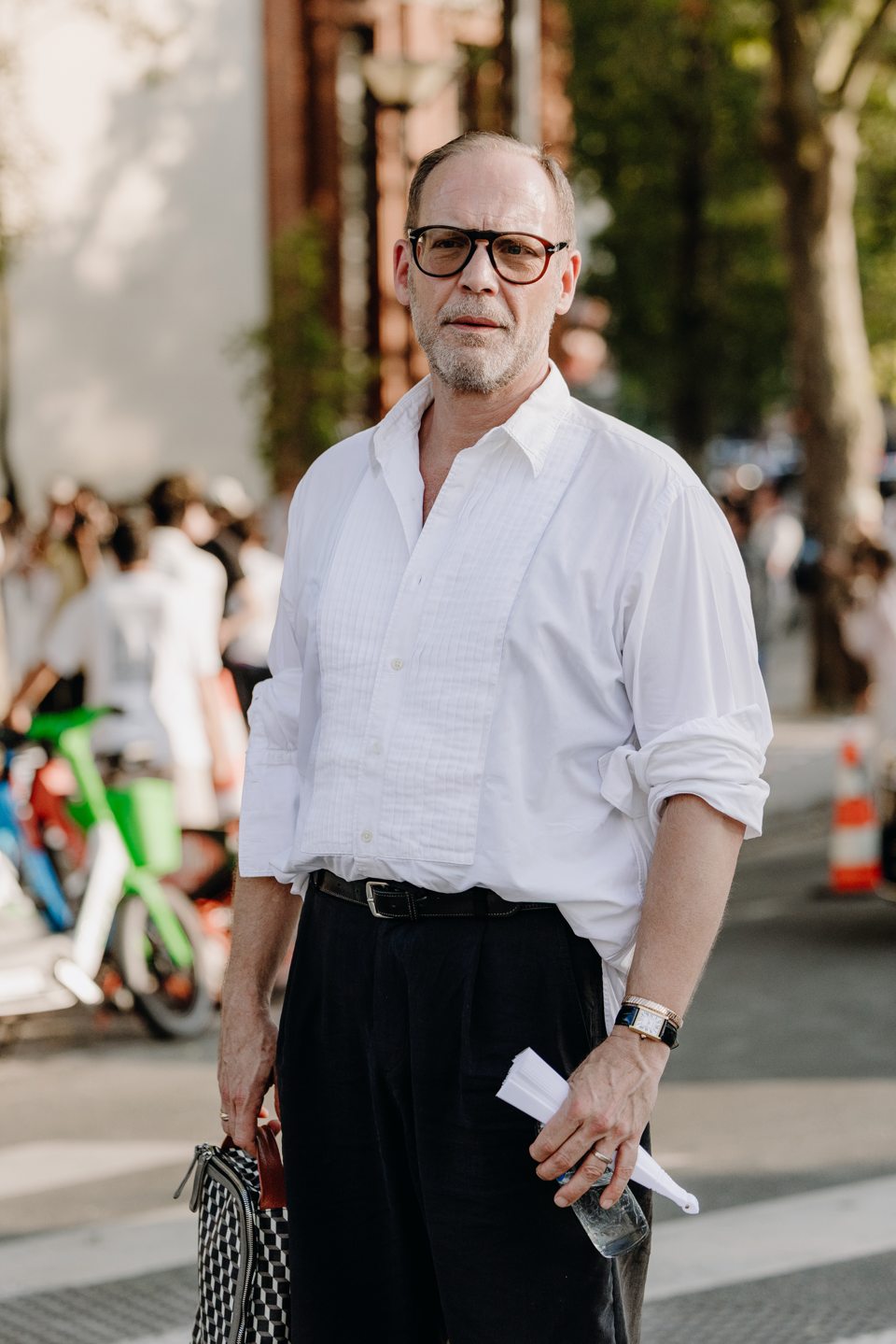 Outside the Dries Van Noten show in Paris — 3