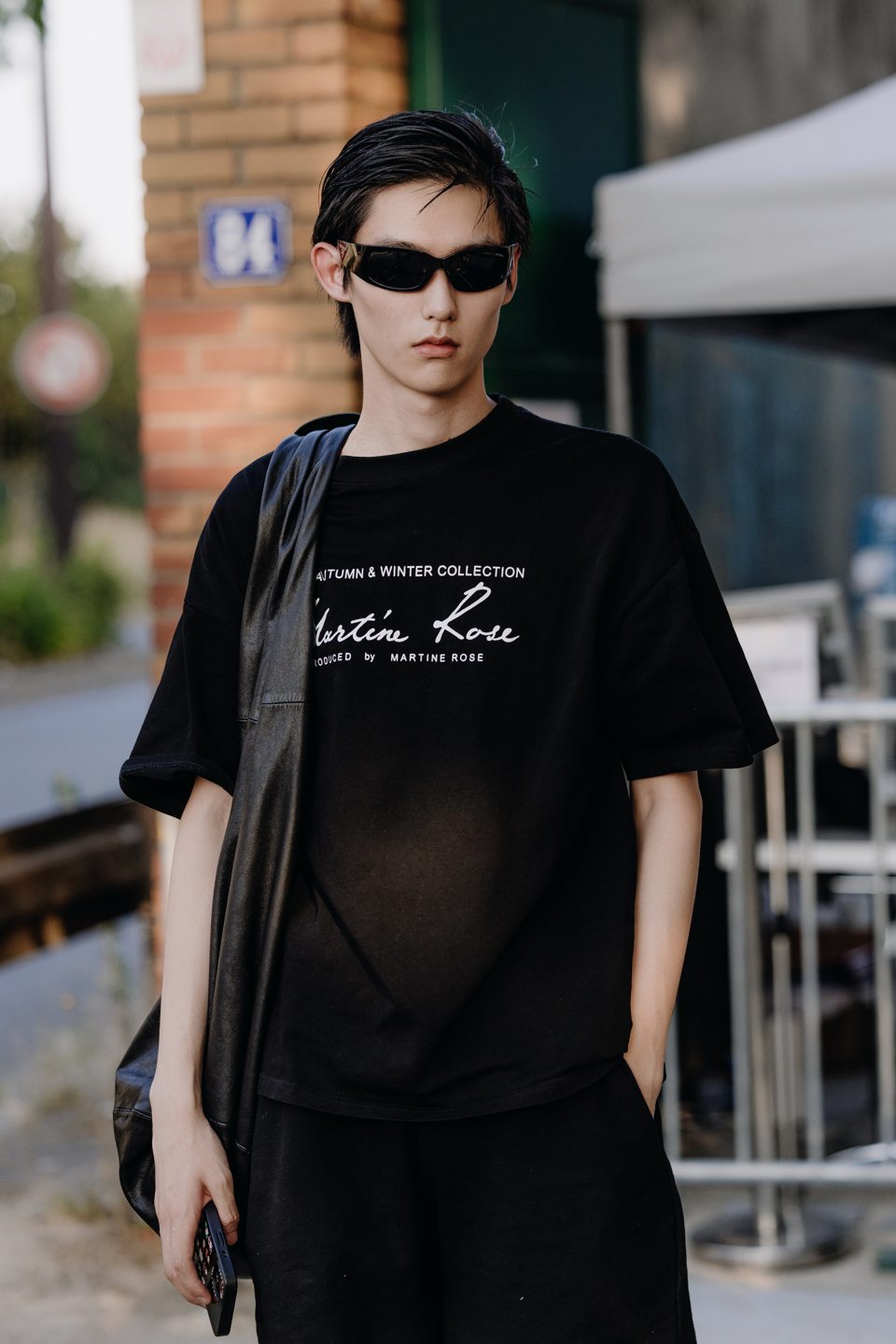Outside the Dries Van Noten show in Paris — 8