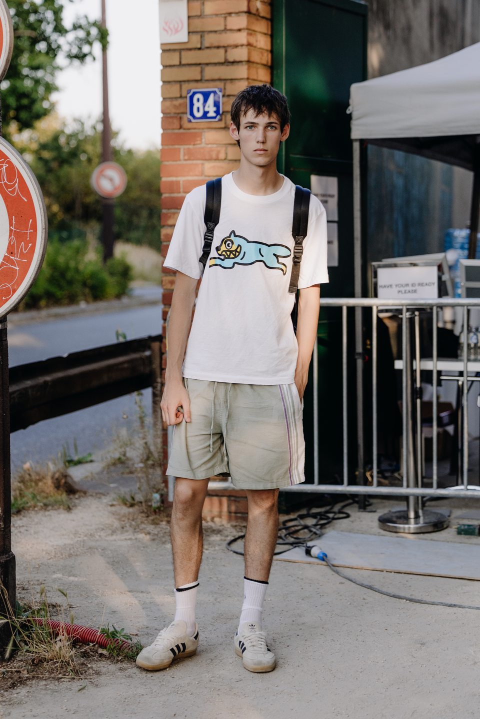 Outside the Dries Van Noten show in Paris — 9