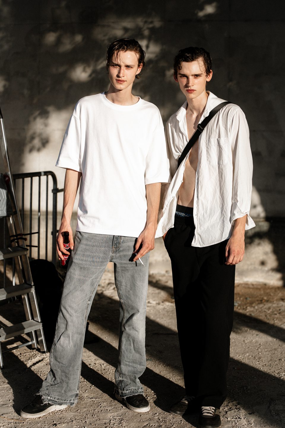 Outside the Dries Van Noten show in Paris — 14