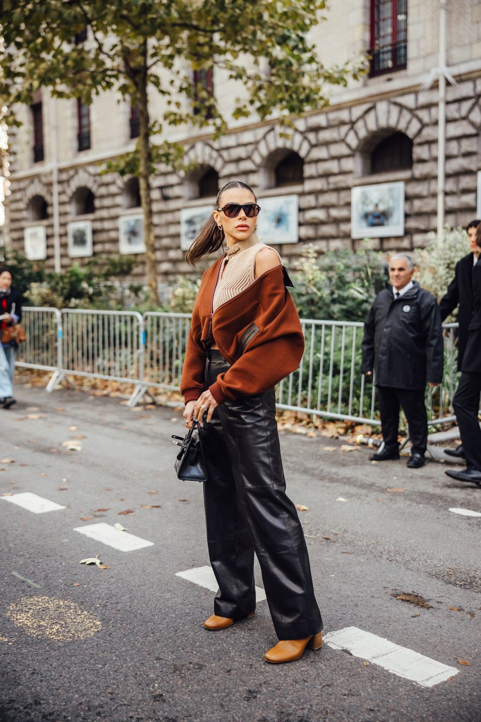Outside the Hermès show in Paris — 3
