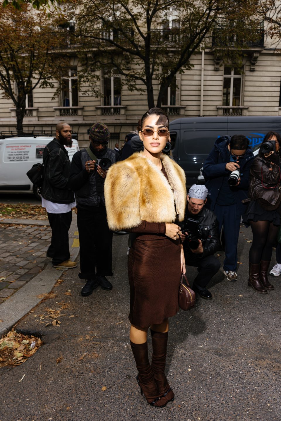 Outside the Miu Miu show in Paris — 6