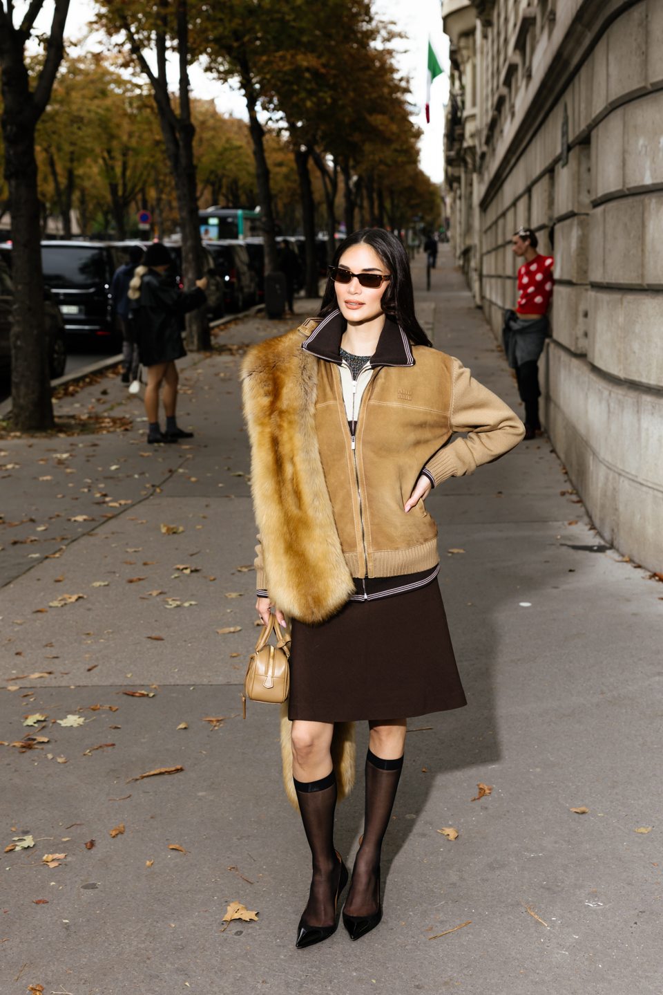 Outside the Miu Miu show in Paris — 9