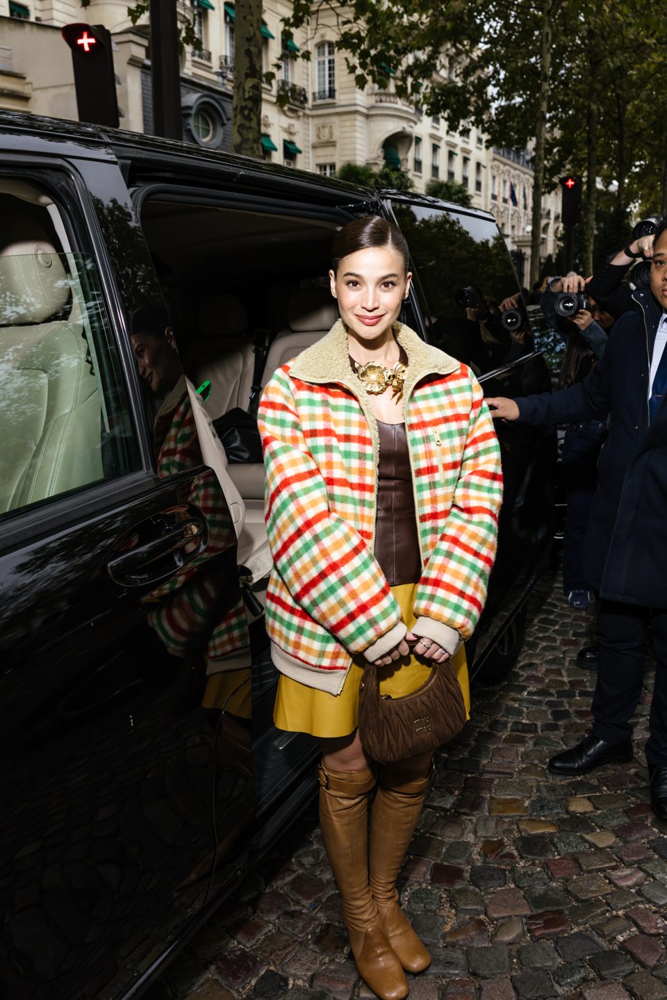 Outside the Miu Miu show in Paris — 17