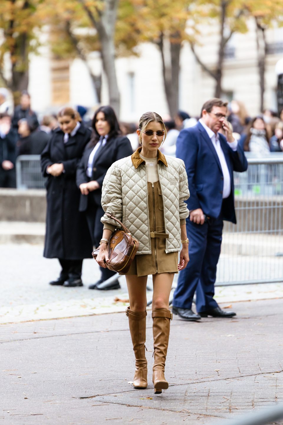 Outside the Miu Miu show in Paris — 20
