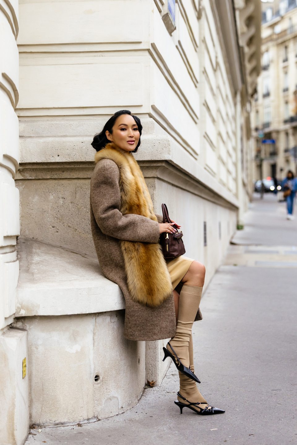 Outside the Miu Miu show in Paris — 25