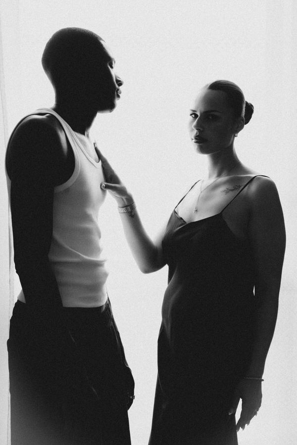 Couple, studio, Paris