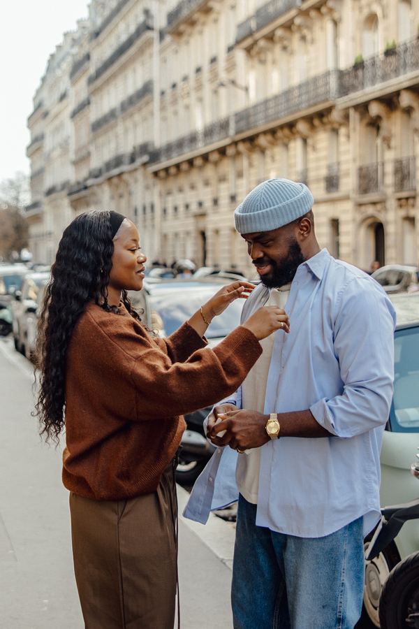 Marriage proposal, Paris